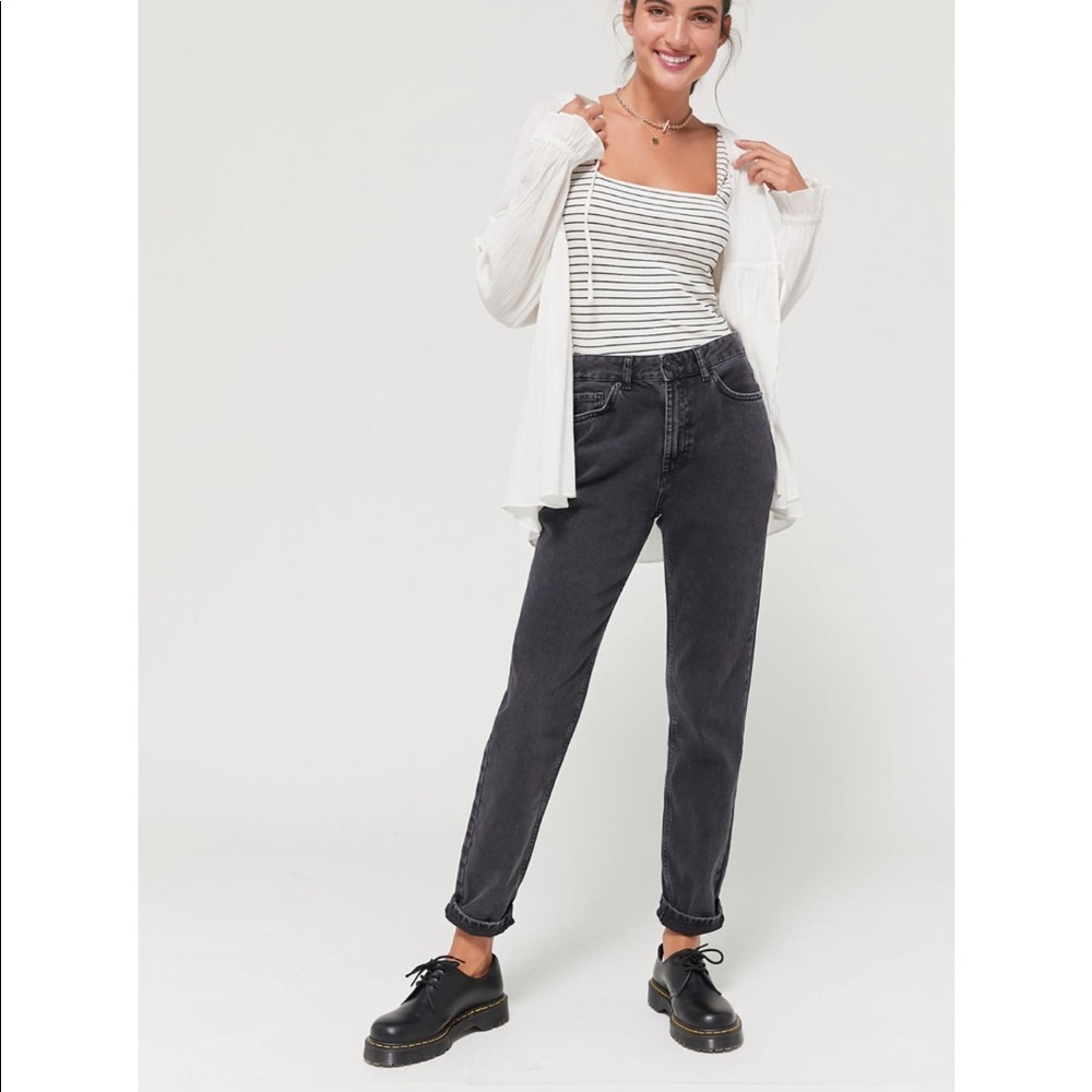 Urban outfitters/BDG Mom high-rise black jeans